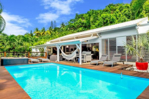 Belle villa de charme bioclimatique à DESHAIES